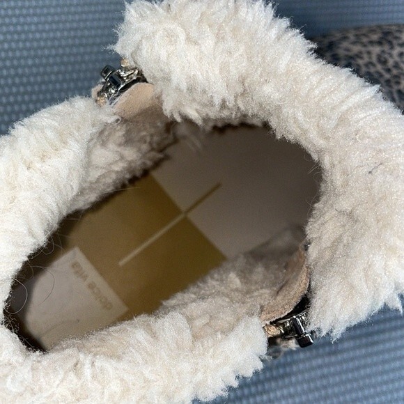 Dolce Vita Women’s Side Zip Fashion Boots With Cheetah Print Size 9.5 - Picture 9 of 11